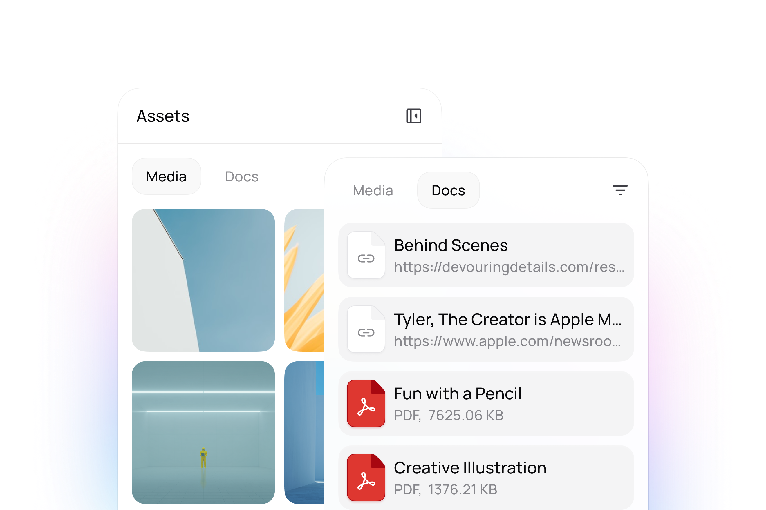 All-in-One Assets - Access millions of stock images, videos, and AI voices in one place